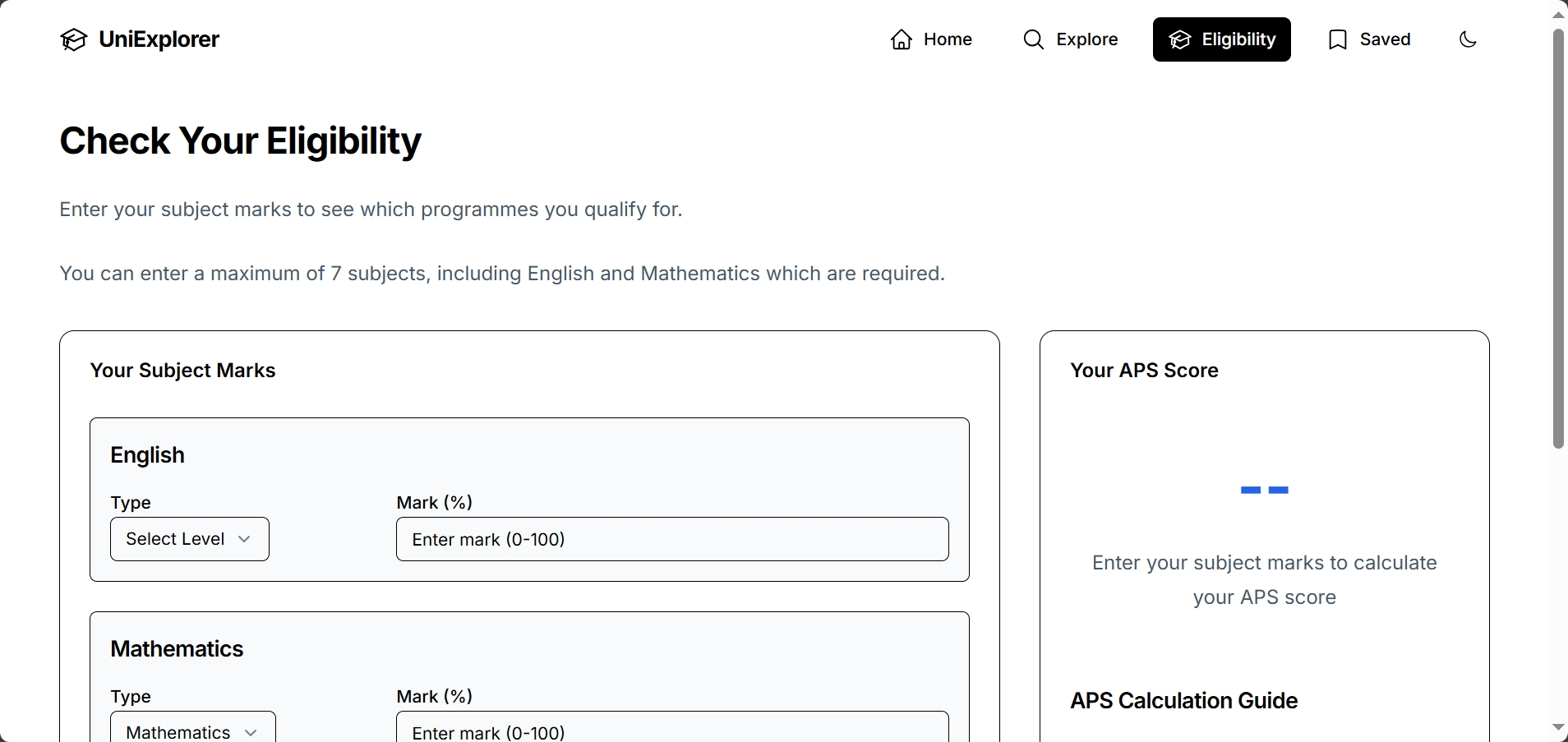 University Profiles